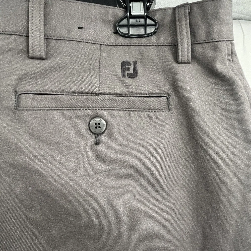 Mens FJ Footjoy Tour Golf Performance Stretch Chino Pant 36 x 30 Gray